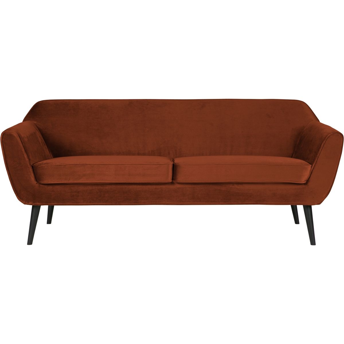 Rocco, Loungesofa, orange, H75x187x82 cm