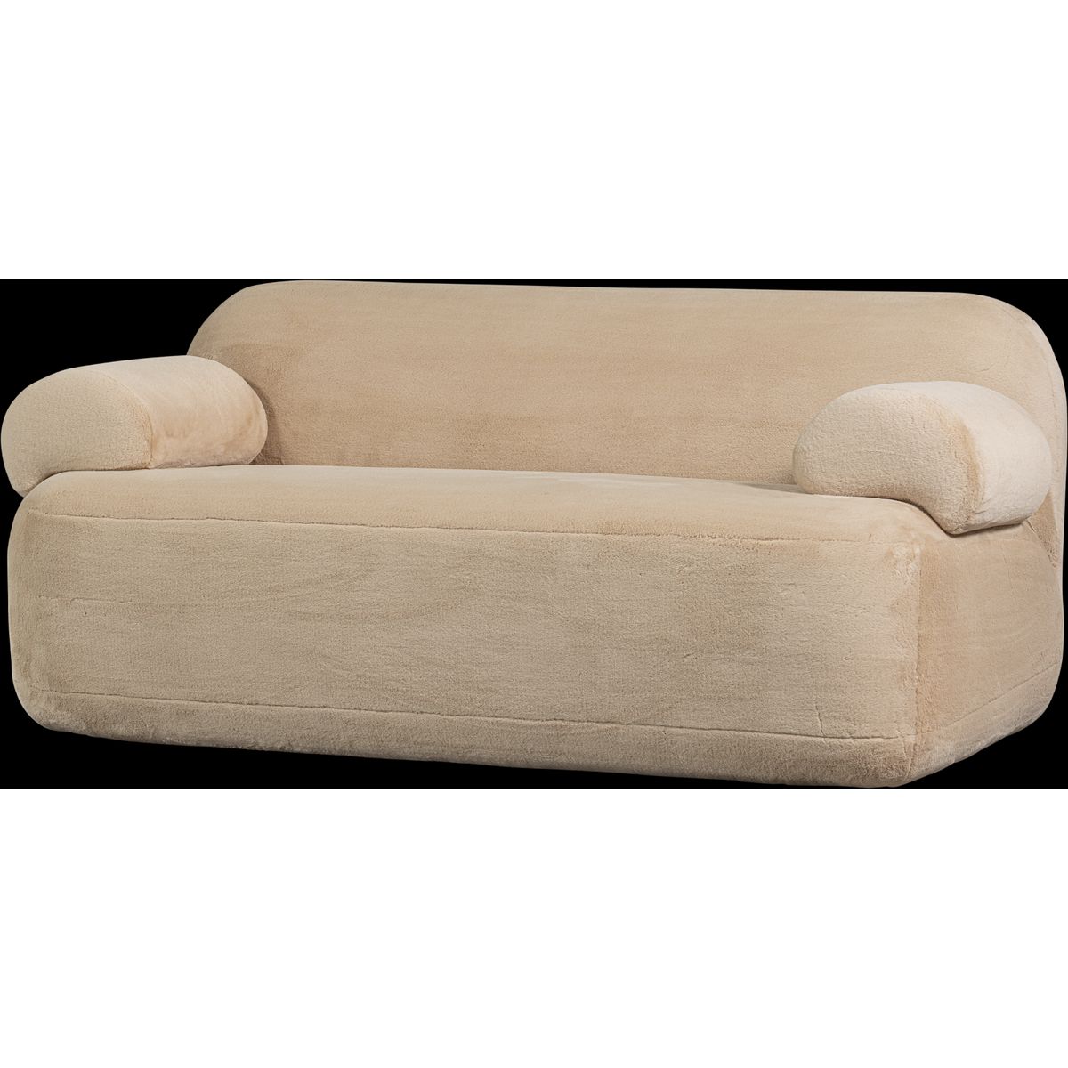 Jolie, 2-personers sofa, natur, H80x95x183 cm