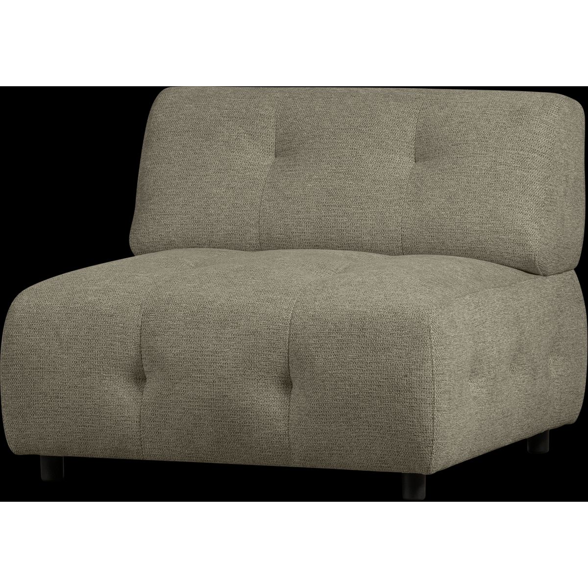 Louis Modulære sofa 1,5-sæder, chenille grøn H73x90x90 cm