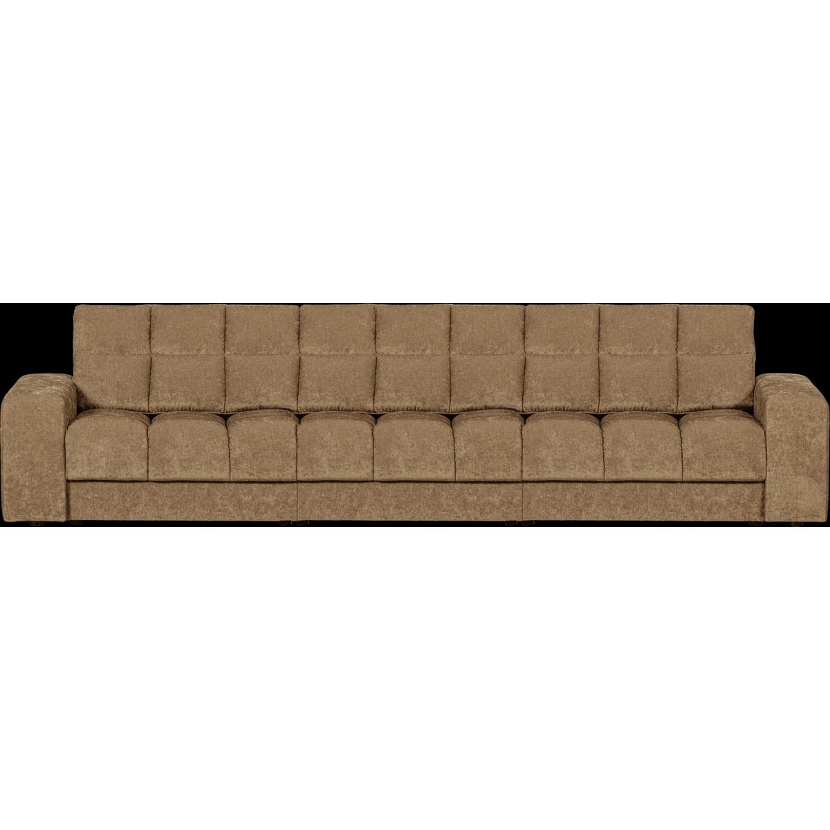 Second Date, 3-personers sofa, sand, H78x99x316 cm, stof