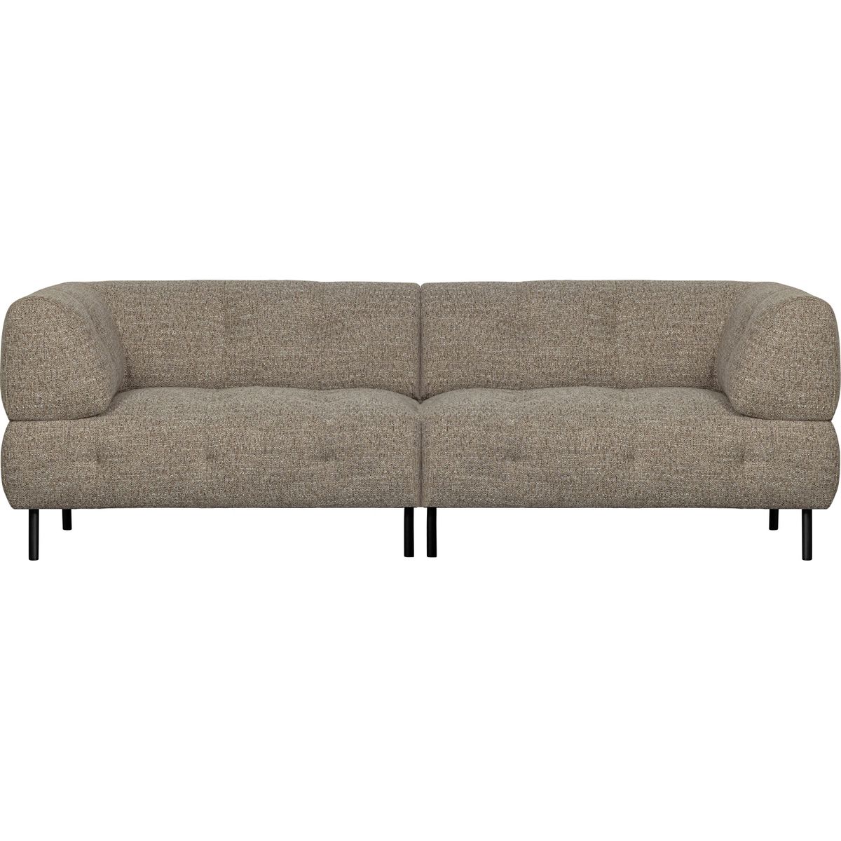 Lloyd, 4-personers sofa, brun, H75x90x245 cm