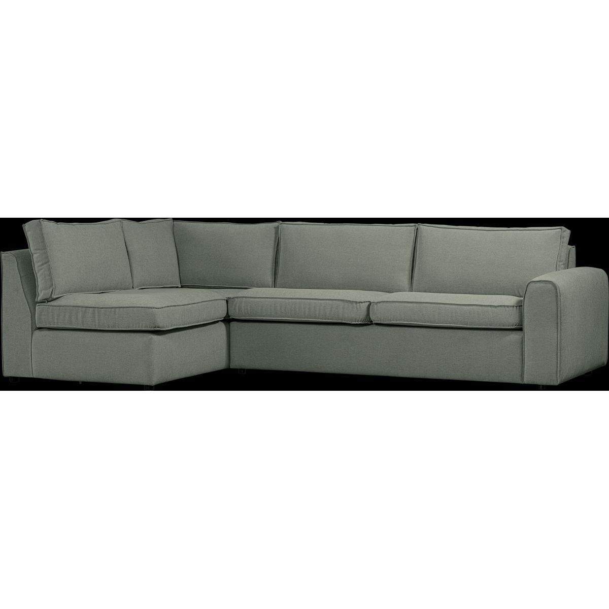 Freek, Hjørnesofa venstrevendt, lys denimblå, H80x175x284 cm