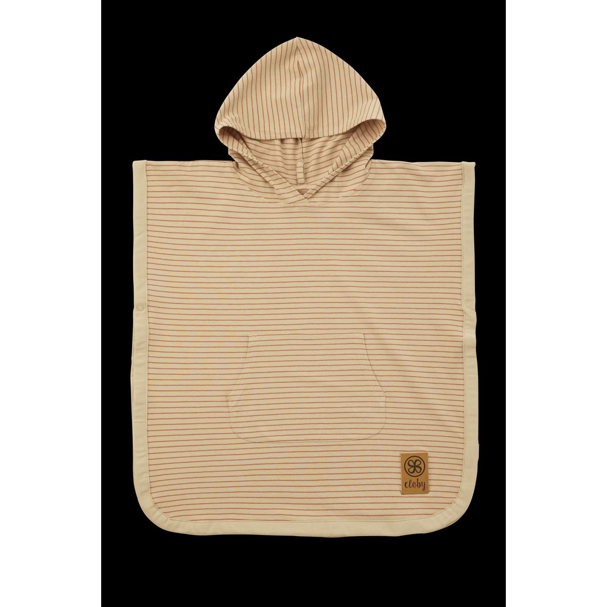 Cloby UV Poncho - Sandy Beach/Peanut Brown - 3-5 år