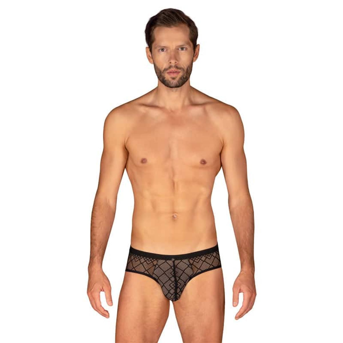 Obsessive Severio Jockstrap Trusse til Mænd Sort - L/XL