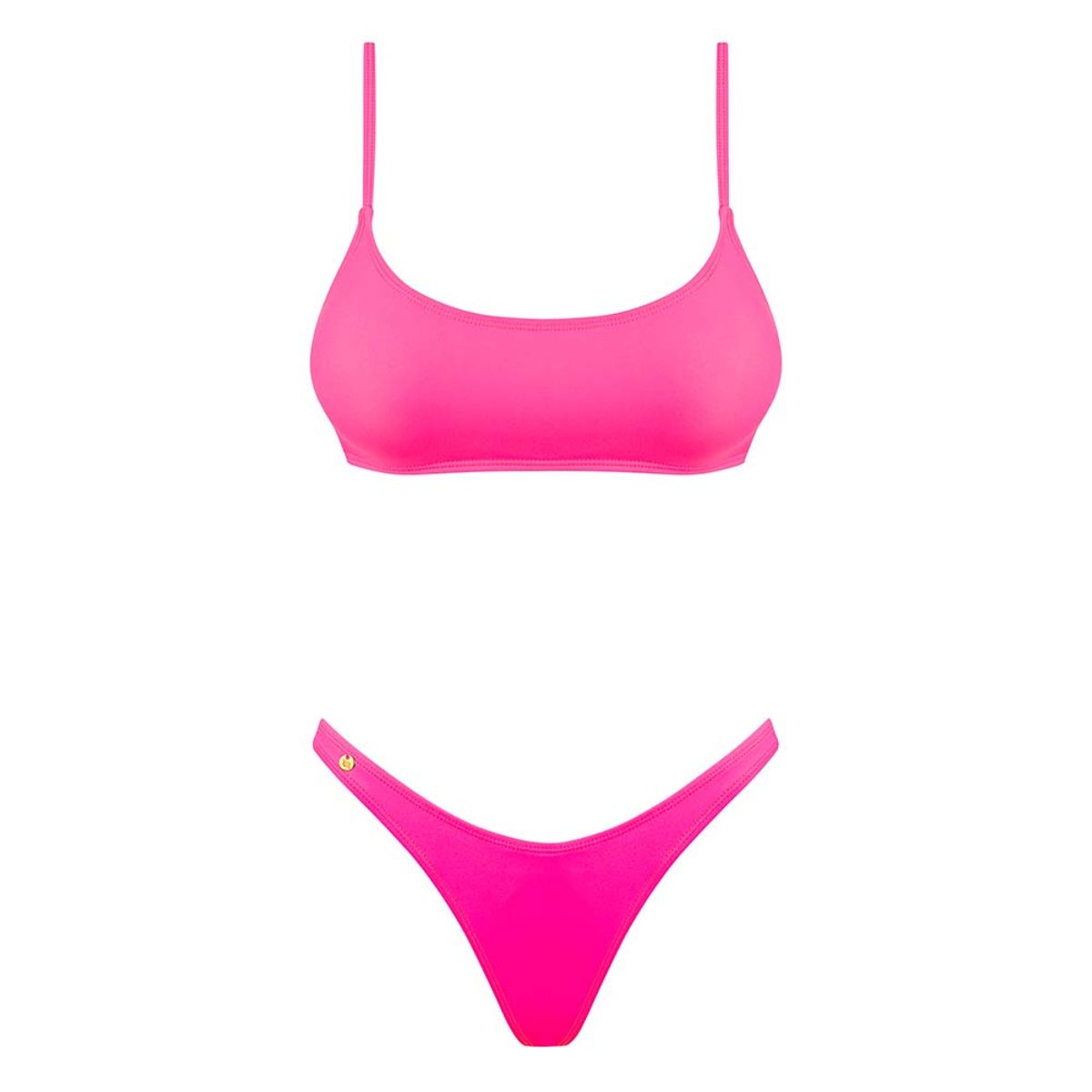 Obsessive Mexico Beach Bikini Neon-Pink - S