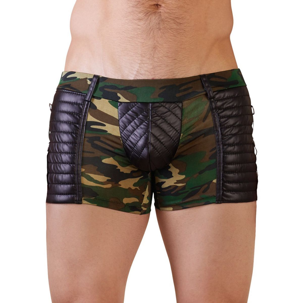 NEK Korte boksershorts til mænd i camouflage - M