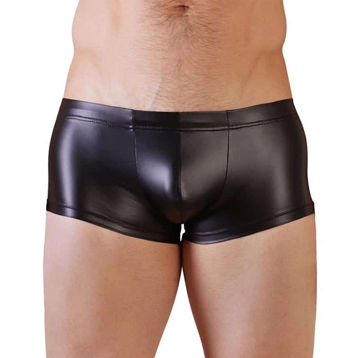 NEK John Mat Wetlook Boksershorts Sort - XXL