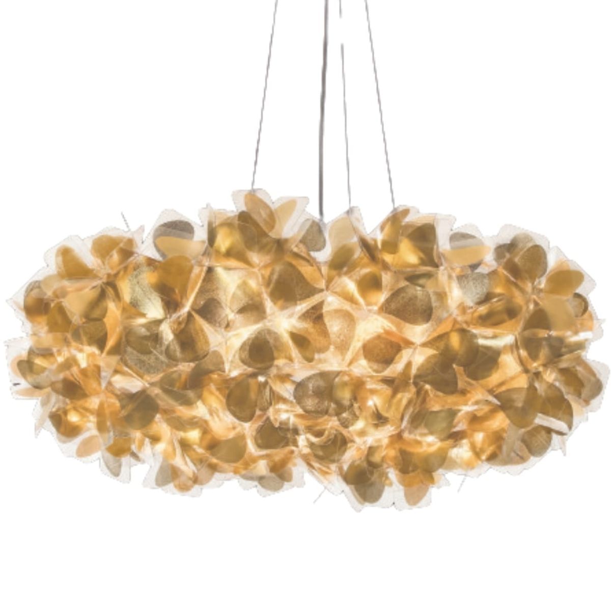 Clizia Pendel 130 Mama Non Mama Guld Transparent Wire - SLAMP