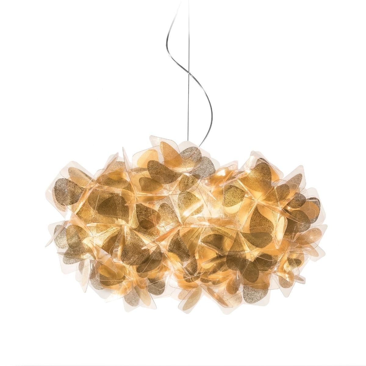 Clizia Pendel Mama Non Mama Guld Transparent Wire - SLAMP