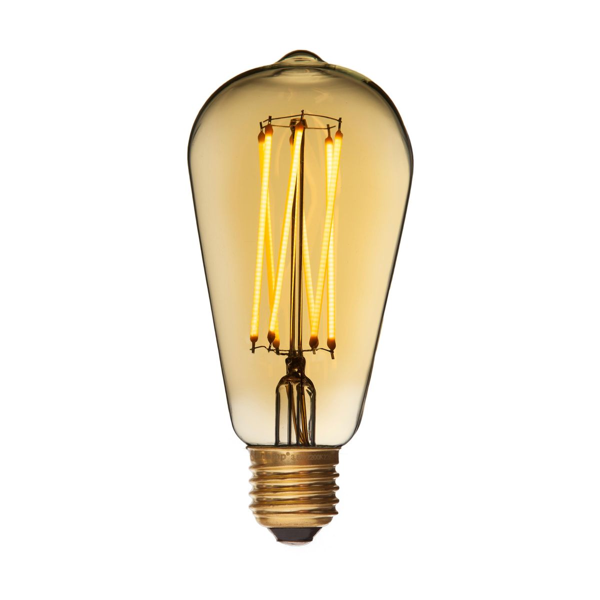 E27 - 2,5W LED Edison Gold