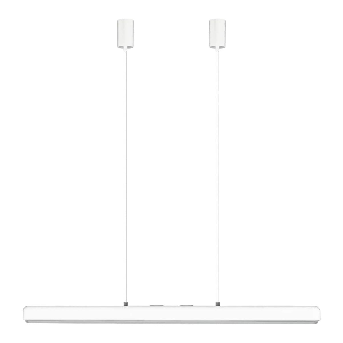 Hazel Branch Pendel White / Brushed Steel - Umage