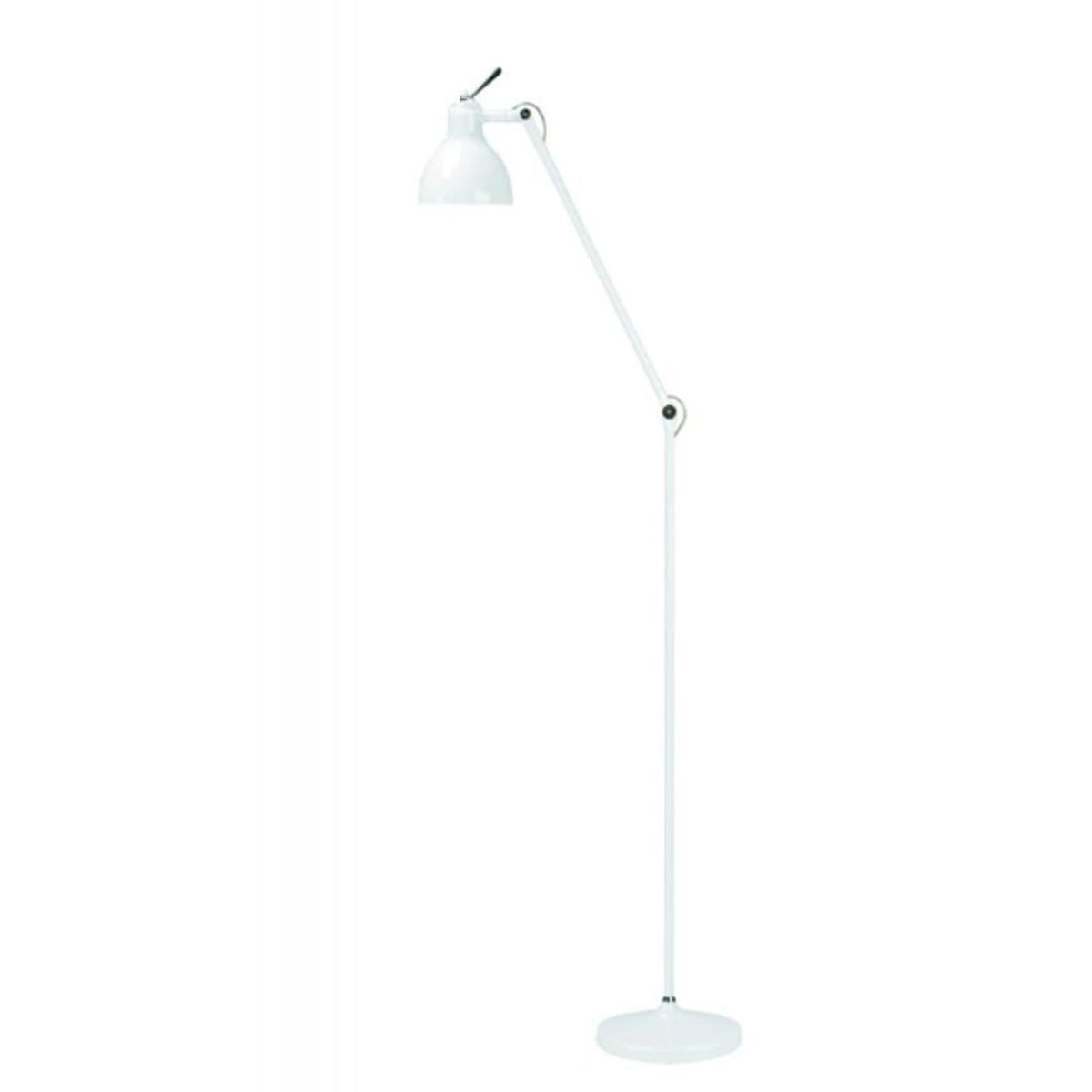 Luxy F1 Gulvlampe Mat Hvid/Blank Hvid Skærm - Rotaliana