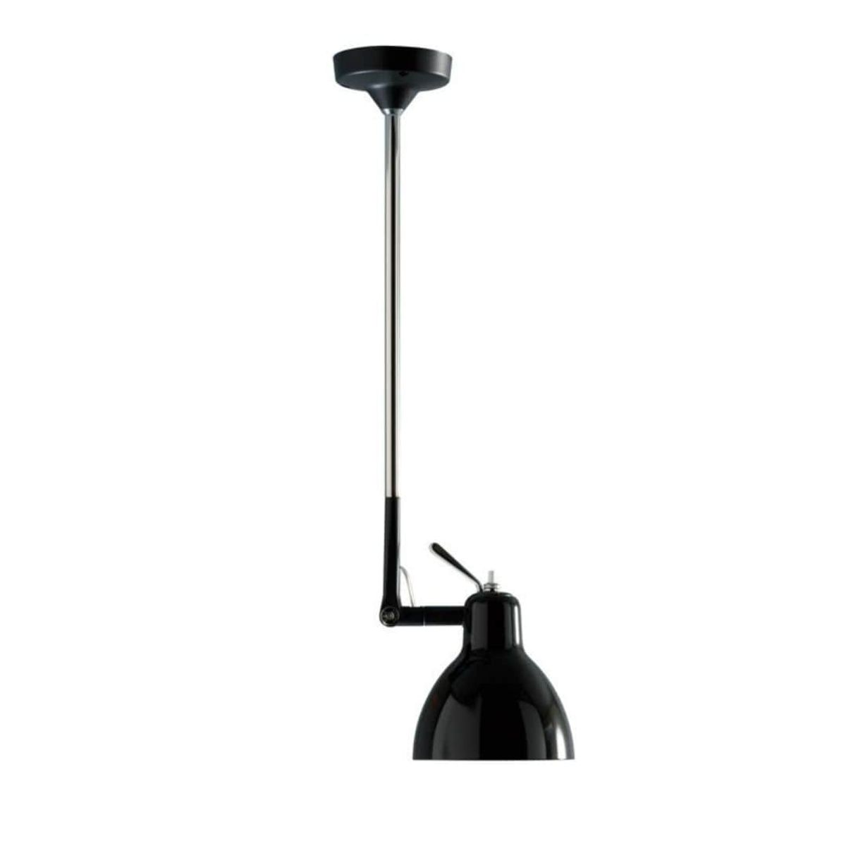 Luxy H1 Loftlampe Sort/Mat Hvid Skærm - Rotaliana