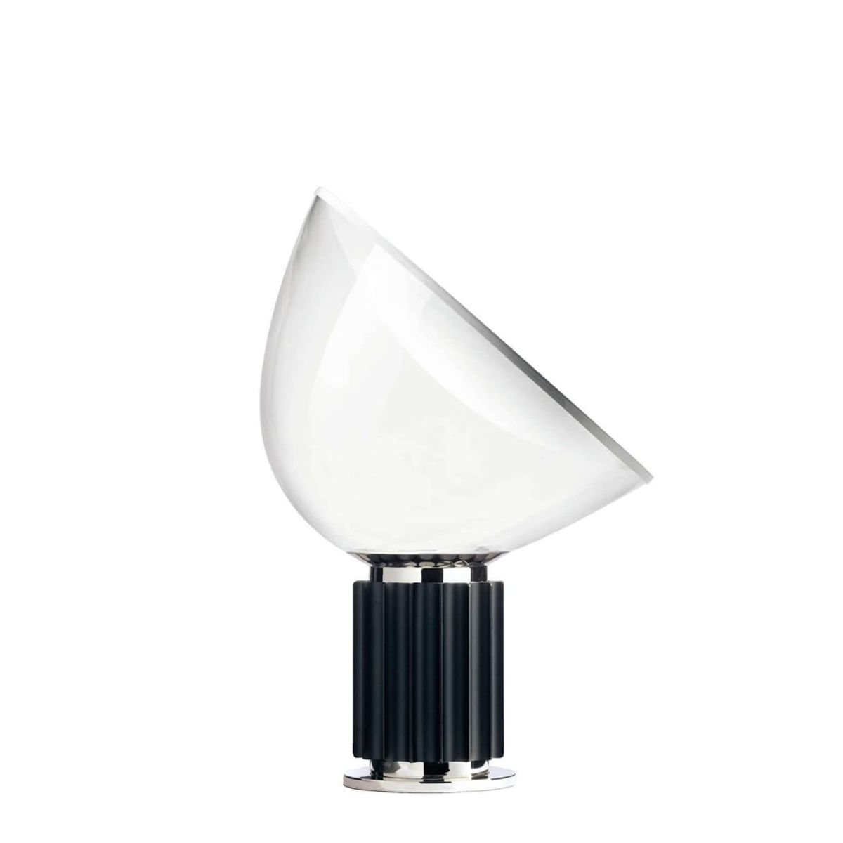 Taccia glasskærm Bordlampe LED Sort - Flos