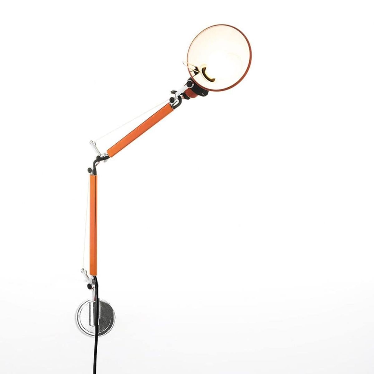 Tolomeo Micro Væglampe Orange - Artemide