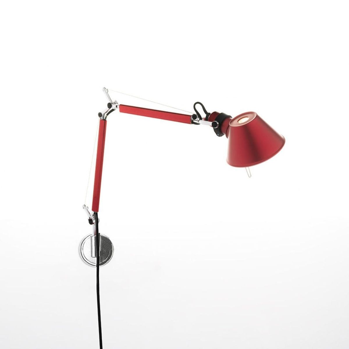 Tolomeo Micro Væglampe Rød - Artemide