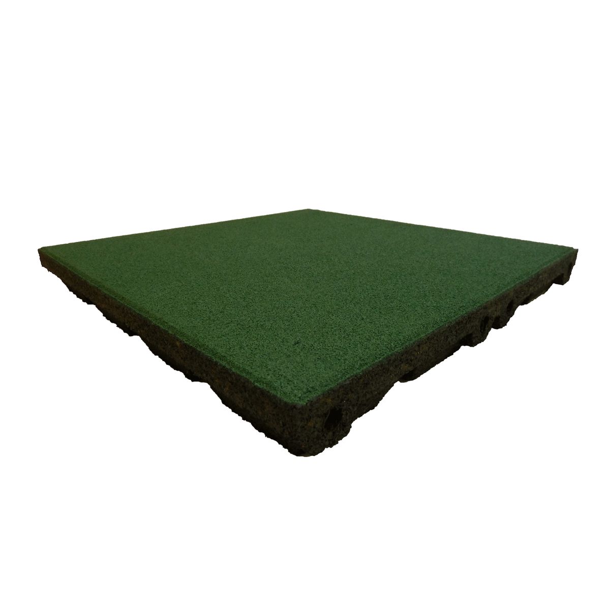 ErgoFloor - ErgoPlay Impact Gummifliser / Faldunderlag 500x500x45 mm Grøn