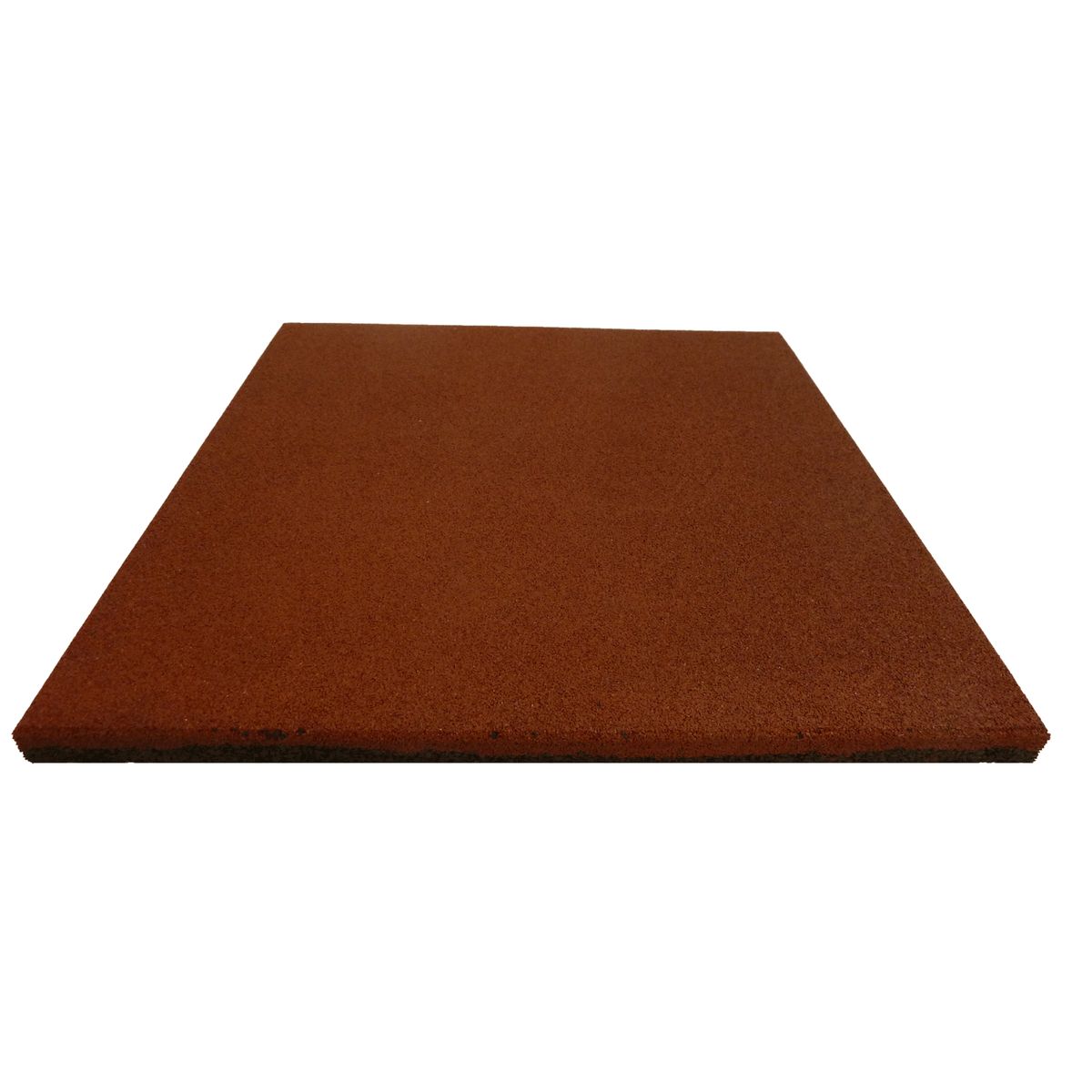 ErgoFloor - ErgoTile Quad Gummifliser 1000x1000x15 mm Rød (C1)