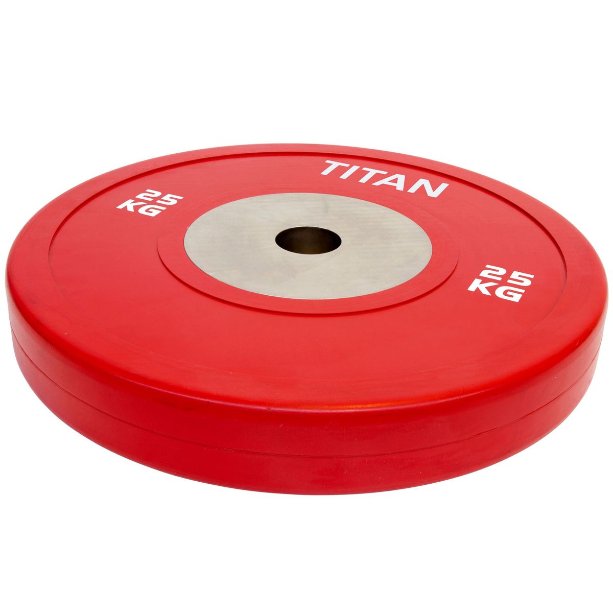 Titan BOX Elite Bumper Plate Vægtskive 25kg