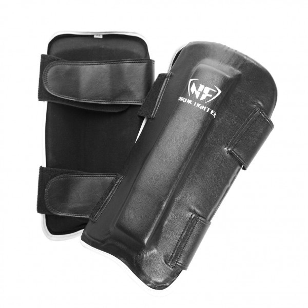 Nordic Fighter Shin Guards Instep Benskinne Black Large