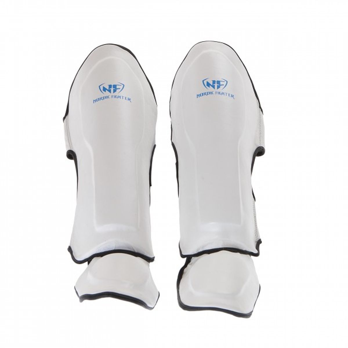 Nordic Fighter Shin Guards Instep Type 1 Benskinne Hvid Læder Small