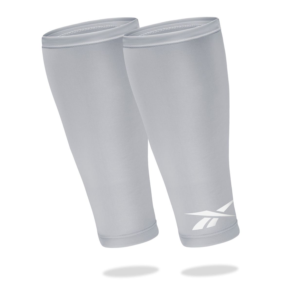 Reebok Kompression Læg Sleeves (2 stk) - Grå - S/M