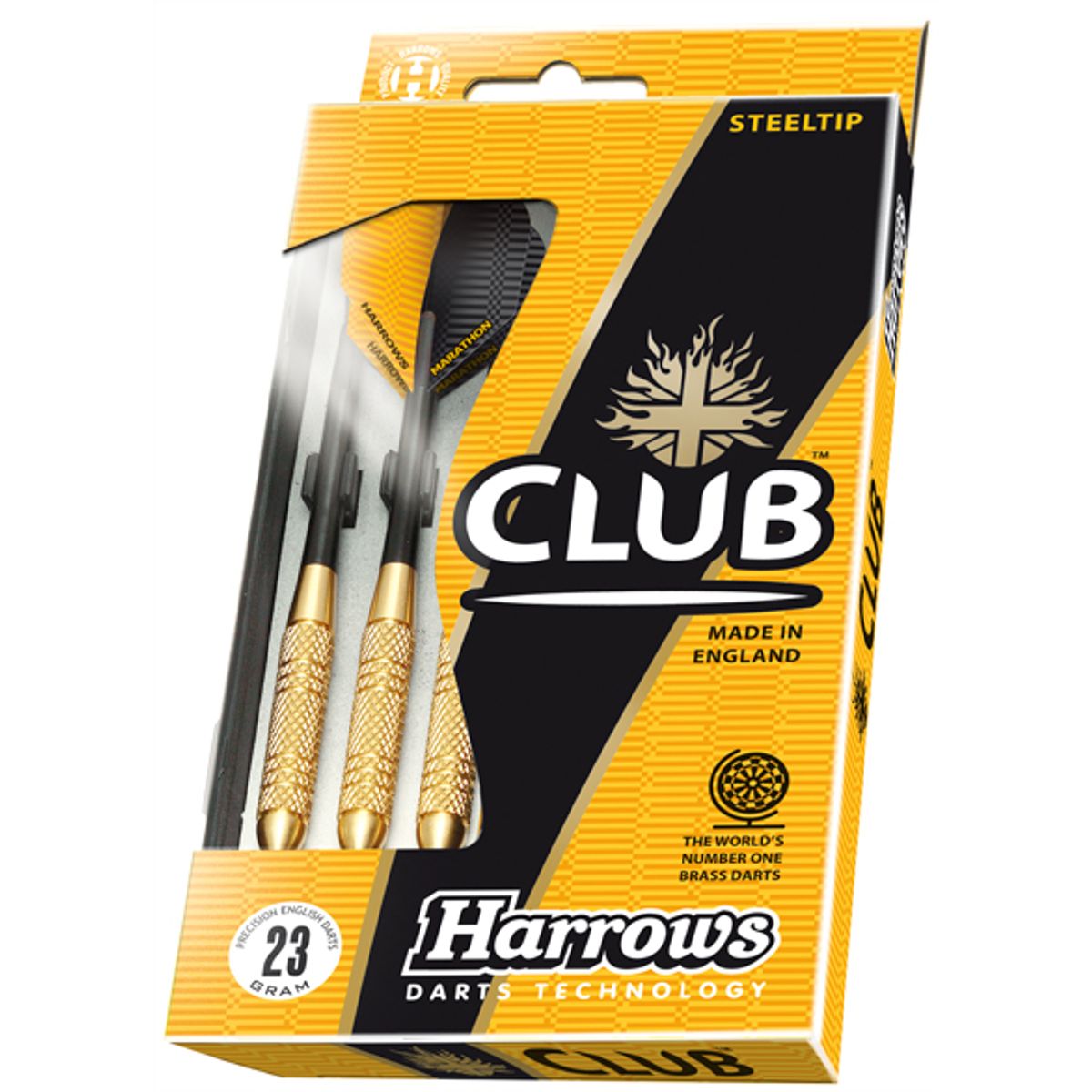 Harrows Club Brass Steeltip Dartpile 19g