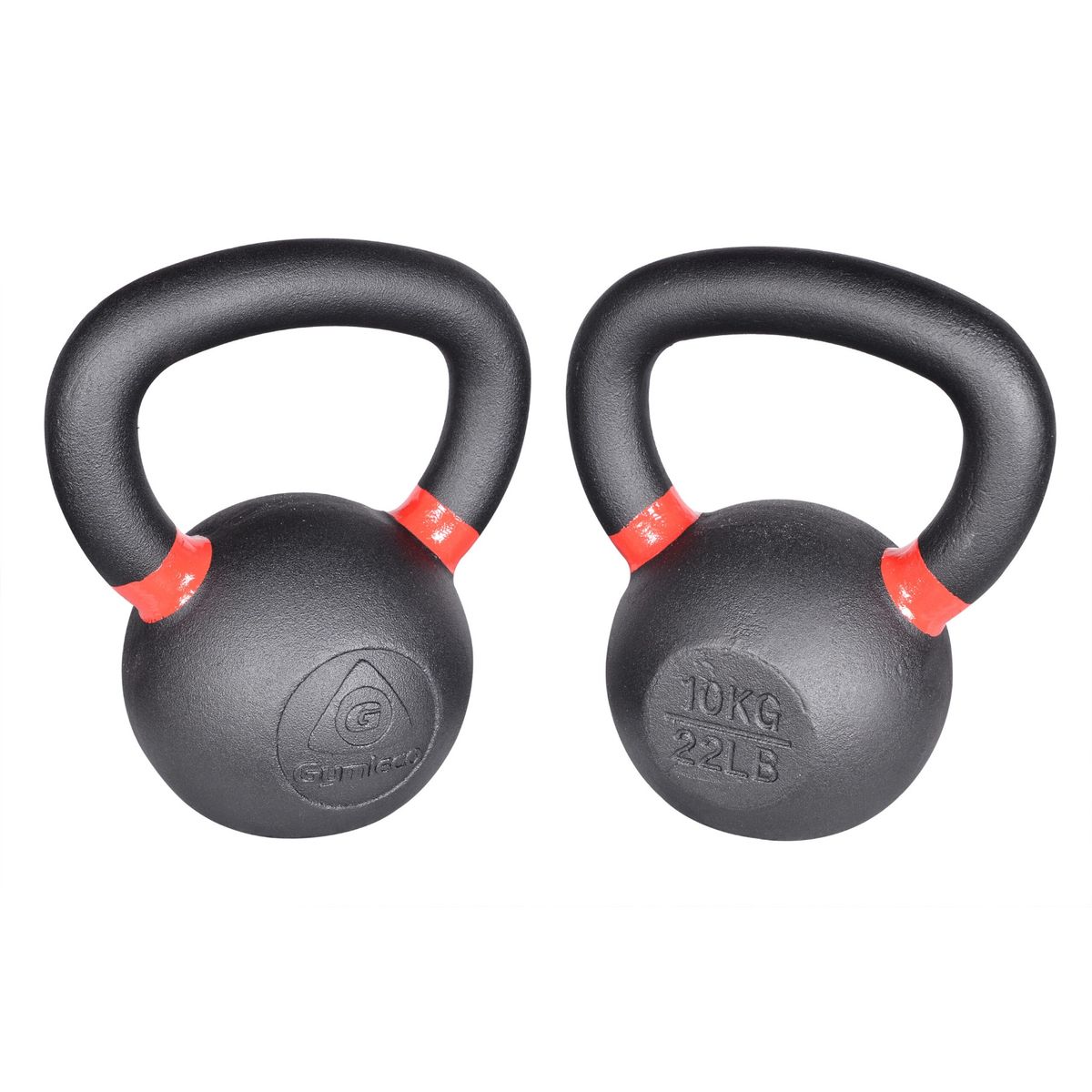 Gymleco Jern Kettlebell 10kg/22LB (1 stk.)