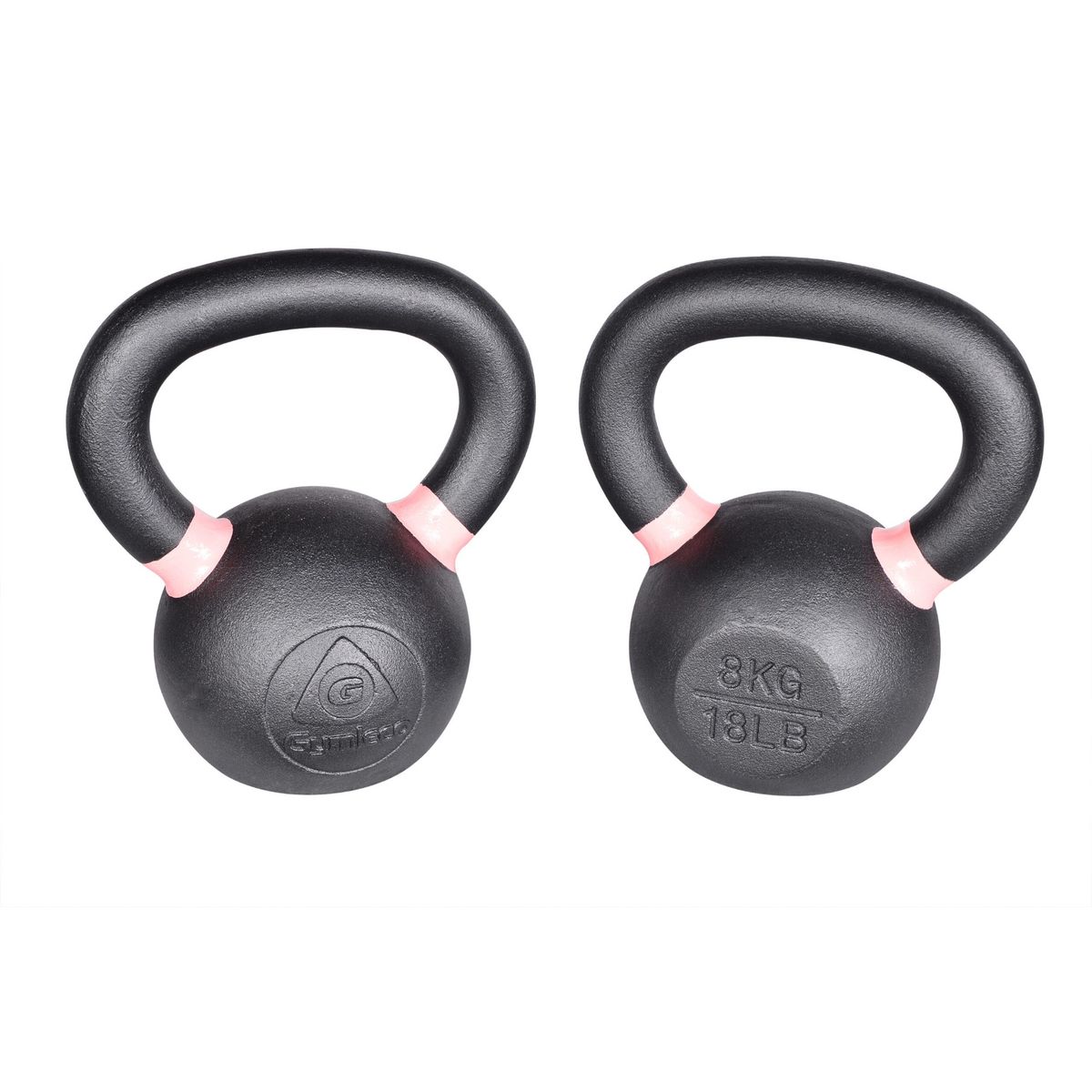 Gymleco Jern Kettlebell 8kg/18LB (1 stk.)