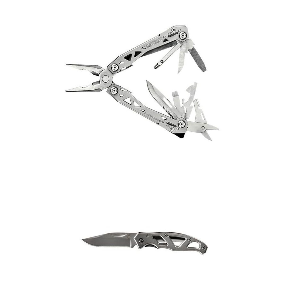 Gerber Suspension NXT Multi-Tool & Mini Paraframe GT 4L Foldekniv