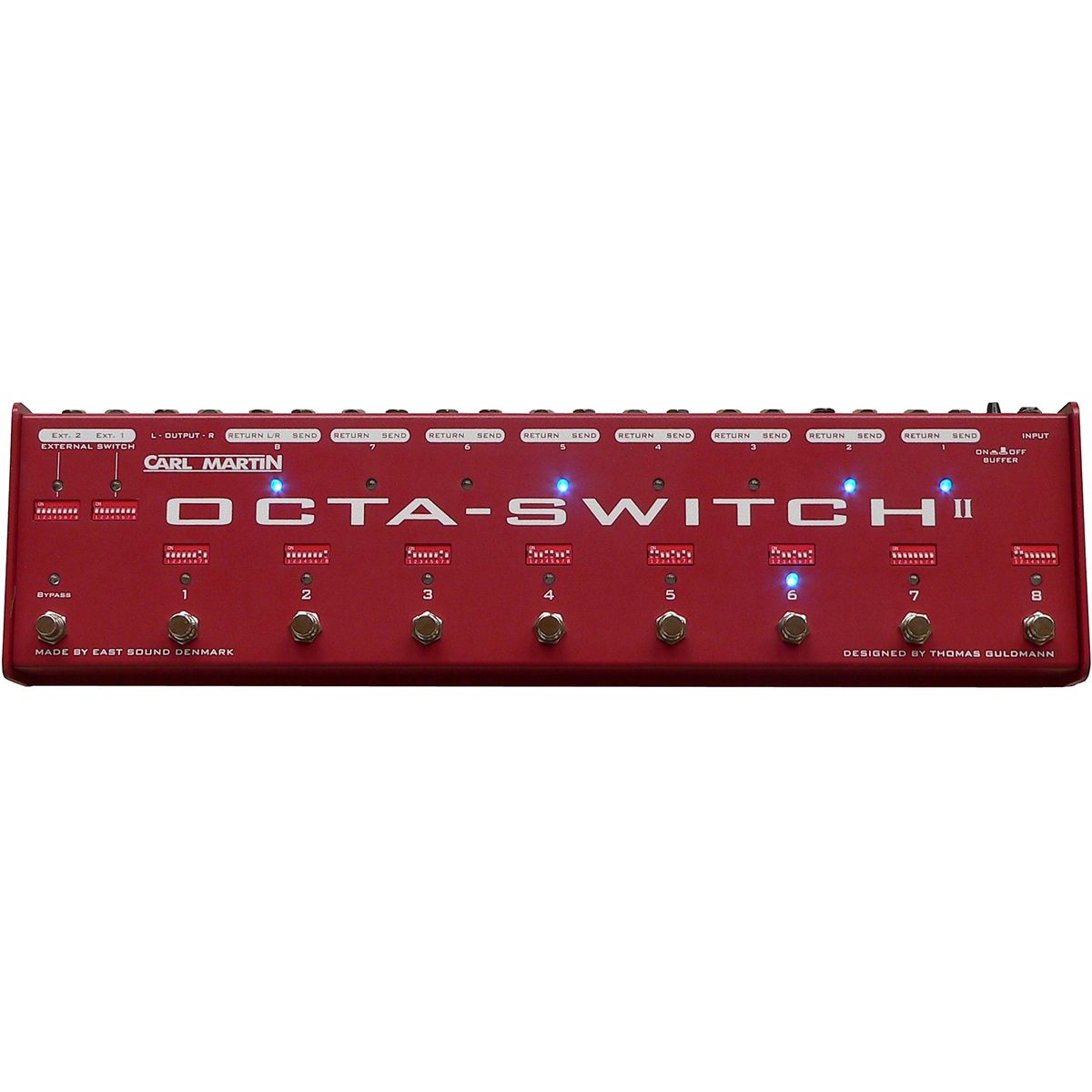 Carl Martin Octaswitch MK II guitar-effekt-pedal