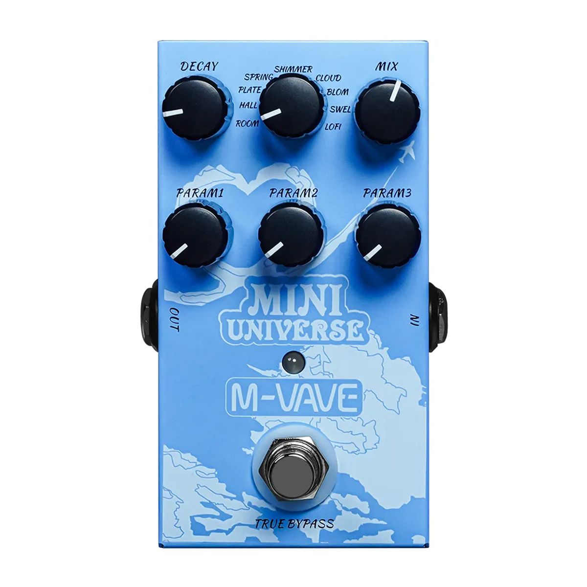 M-Vave Universe Pedal guitar-effekt-pedal