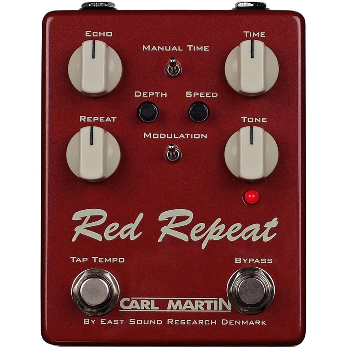 Carl Martin Red Repeat guitar-effekt-pedal