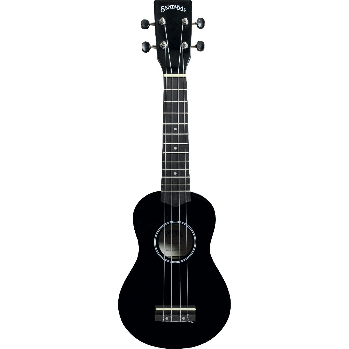 Santana 01 BK ukulele black