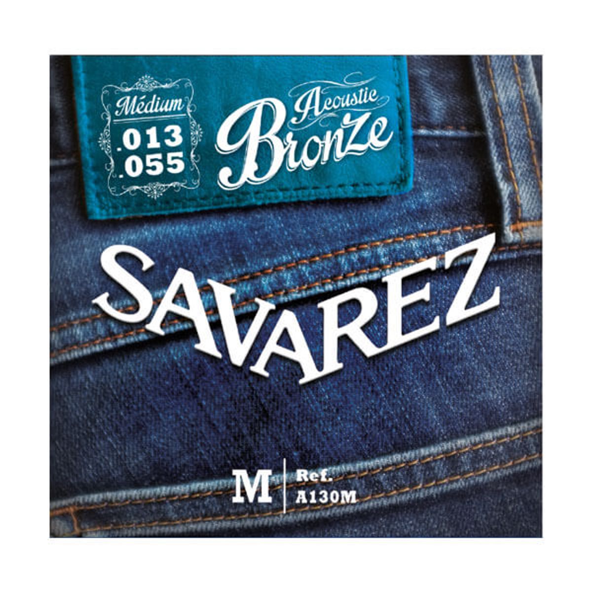 Savarez A130M western-guitar-strenge, 013-055