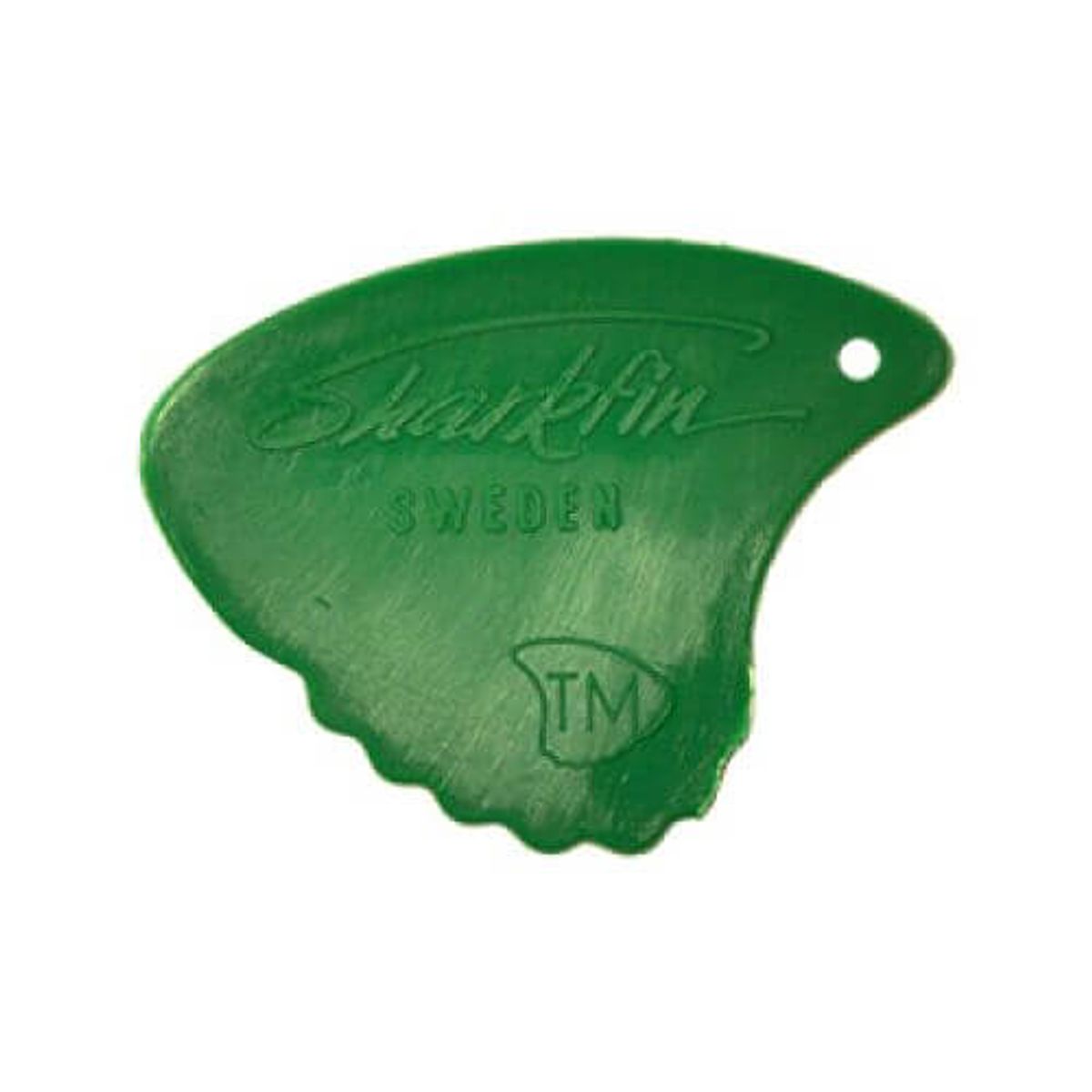 Sharkfin GP 103 Relief, Extra soft, Green plektre (12 stk)