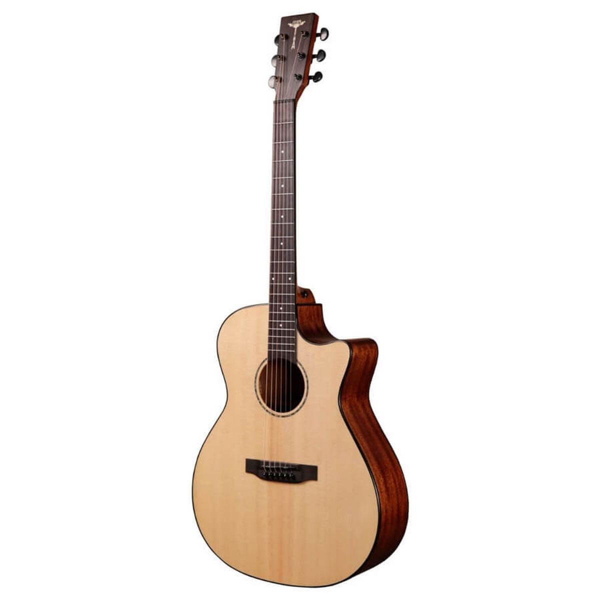 Tyma G-3E NS western-guitar natural