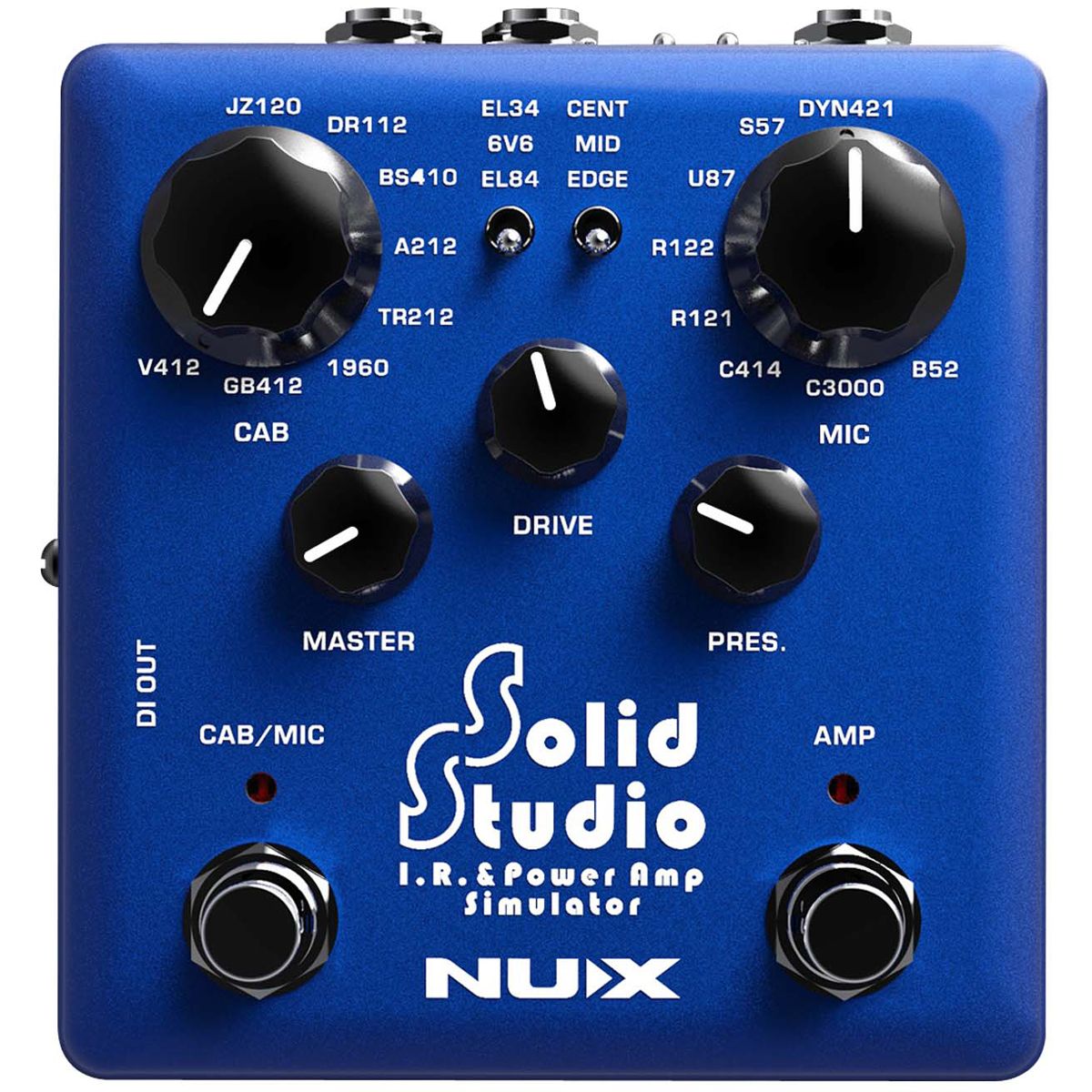 Nux Solid Studio I.R. & power amp simulator power amp simulator