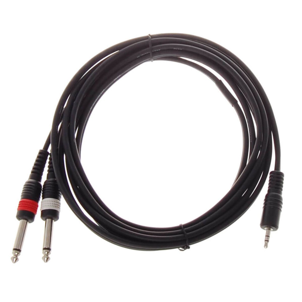 HiEnd 2 x jack(mono)-til-minijack(stereo)-kabel 3 meter