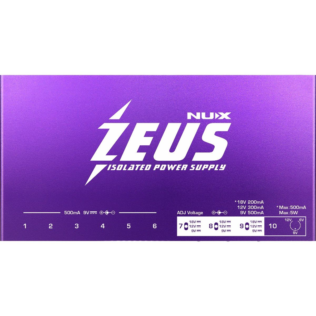 Nux Zeus multi-strømforsyning