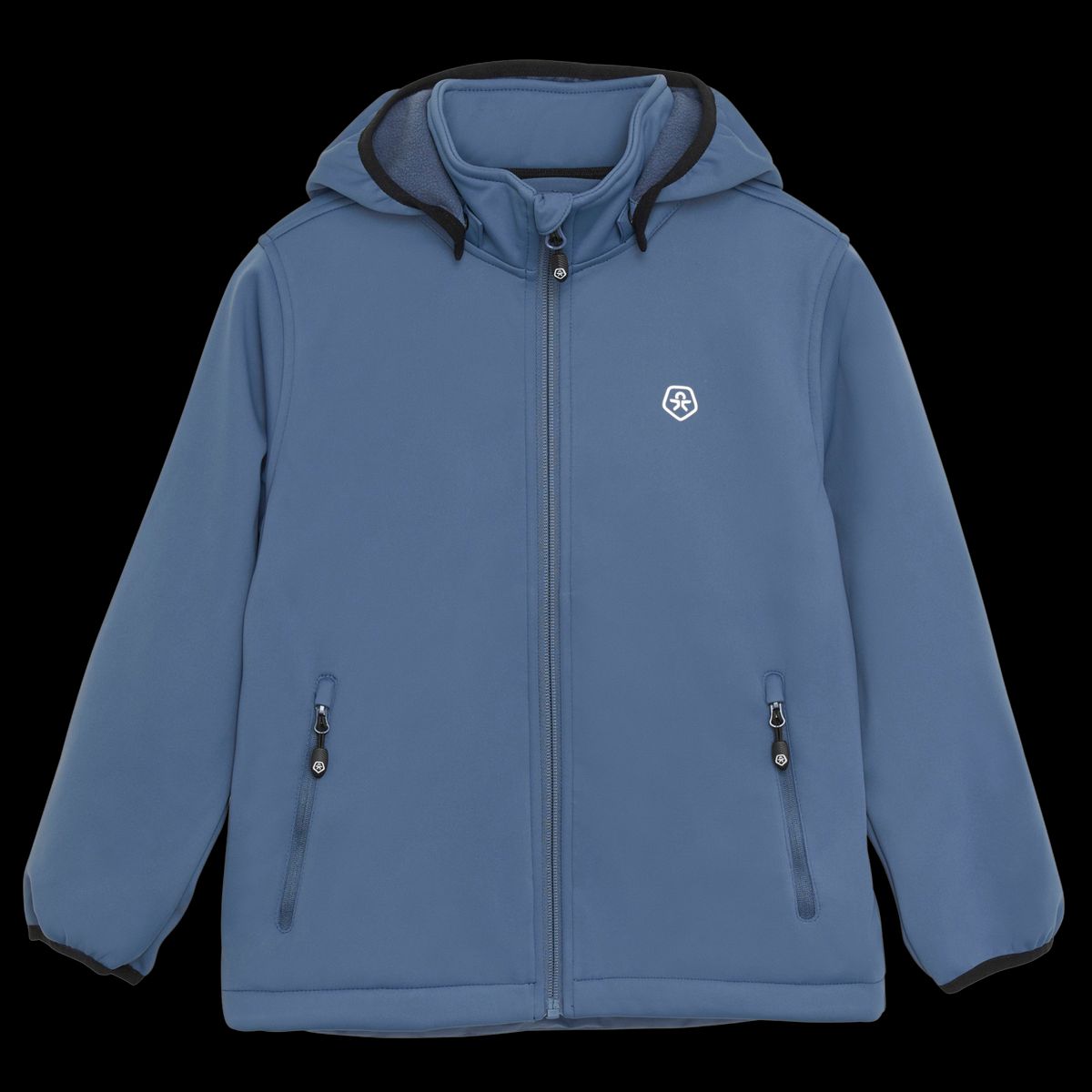 Color Kids Børne Softshell - Vintage Indigo - 122