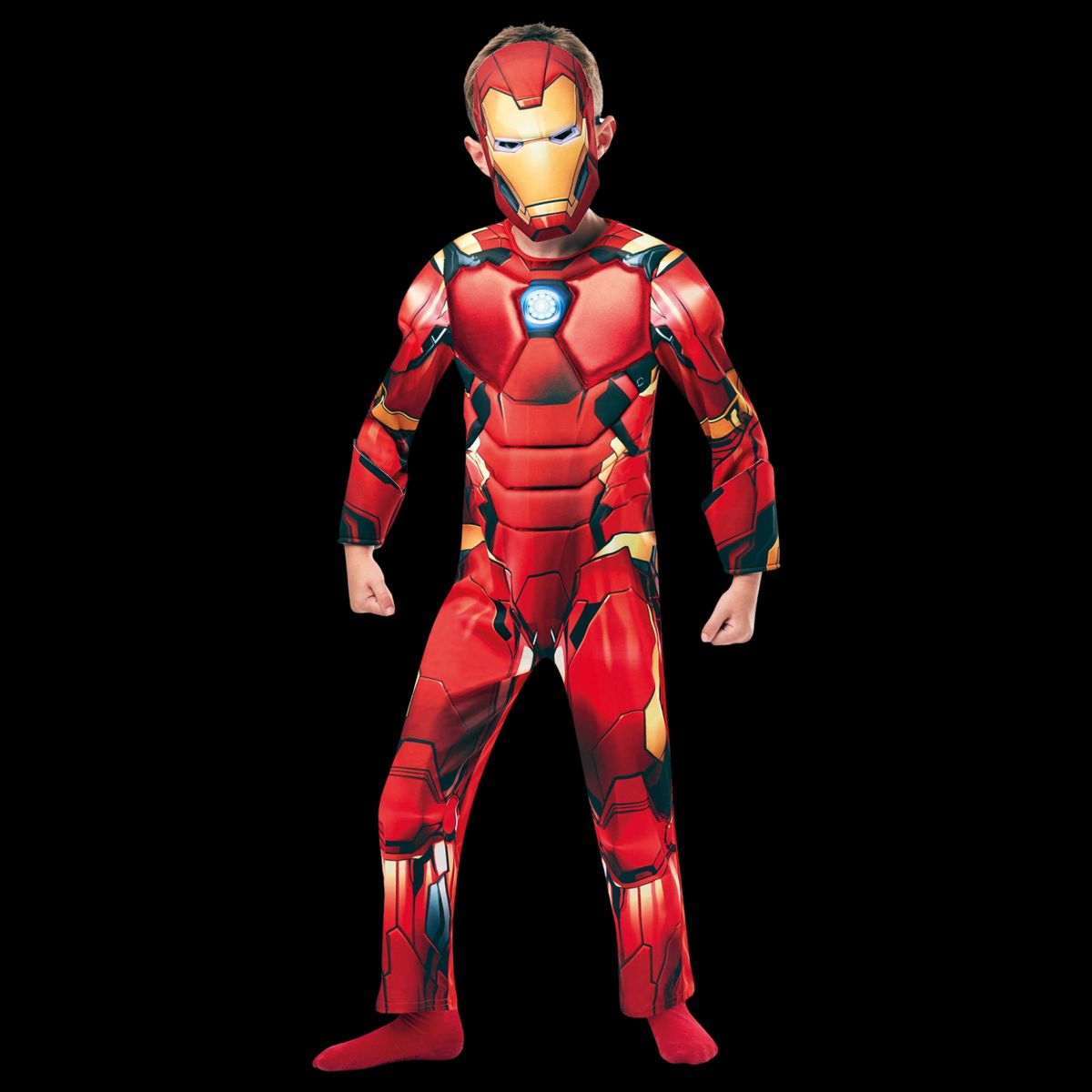 Marvel Iron Man Børne Heldragt - IRON MAN - 7-8Y