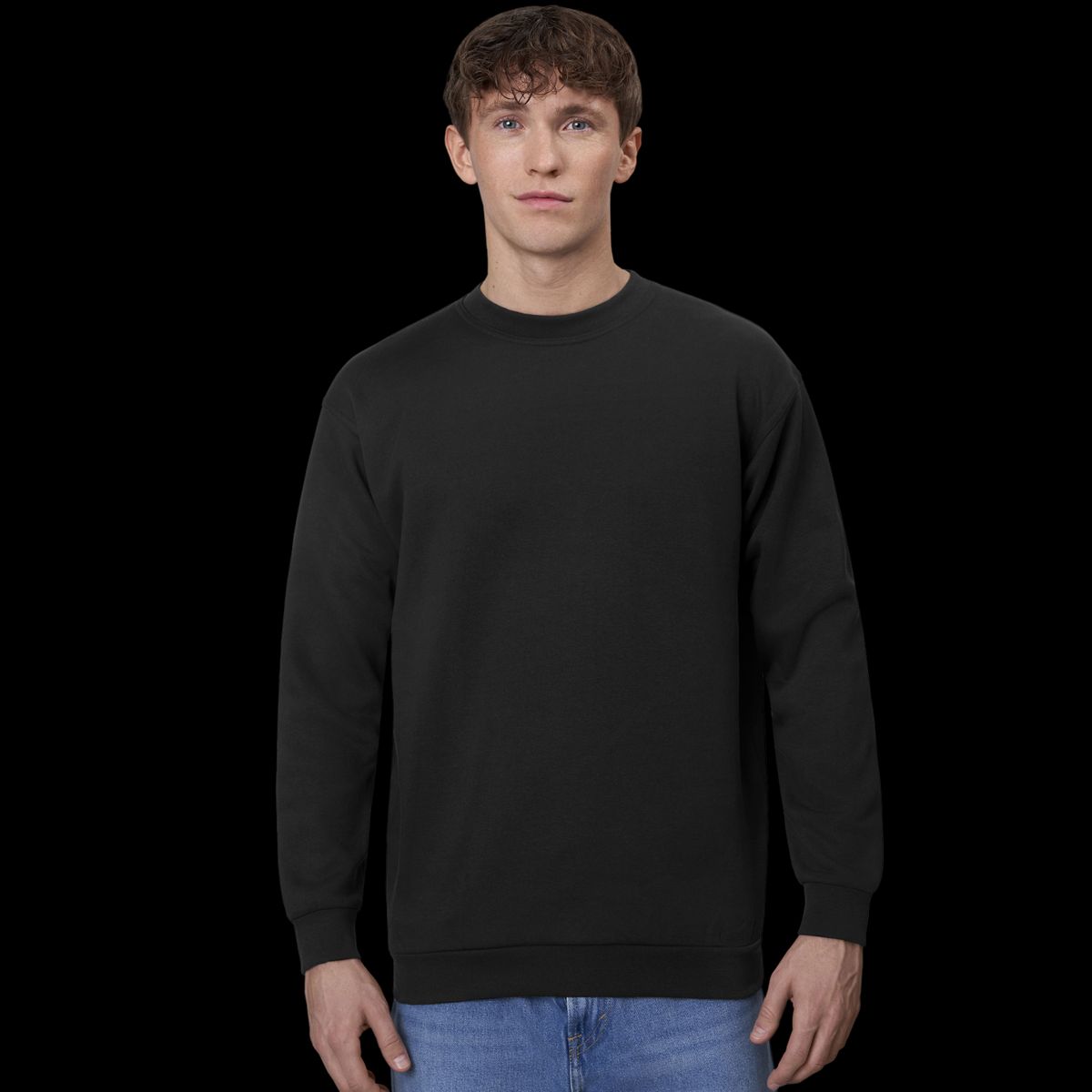 ID Pro Wear Herre Sweatshirt - Sort - L