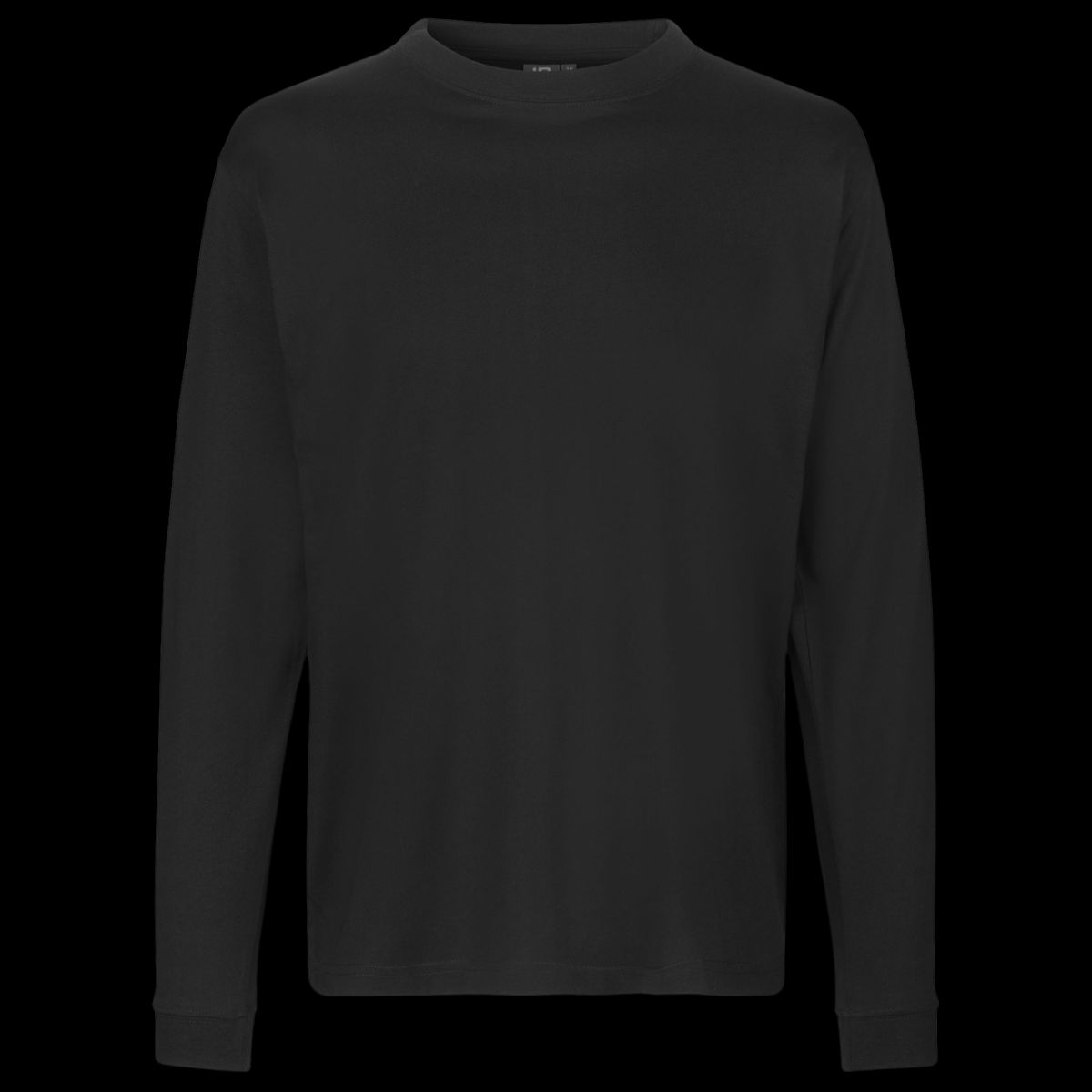 ID Pro Wear Herre Langærmet t-shirt - Black - S