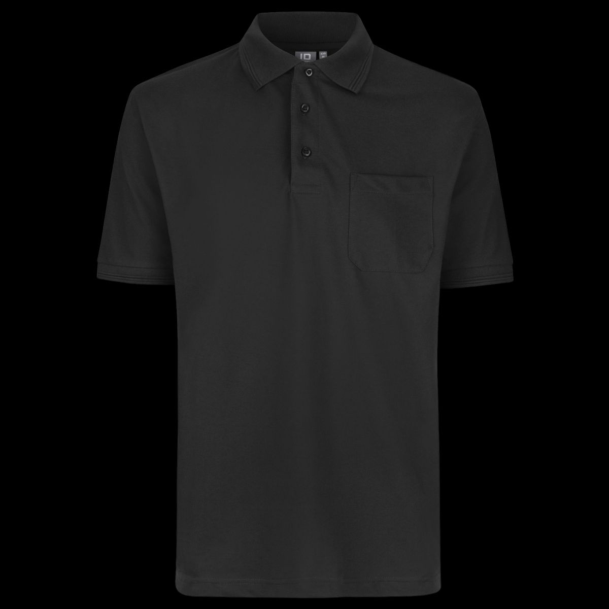 ID Pro Wear Herre Polo - Black - XS