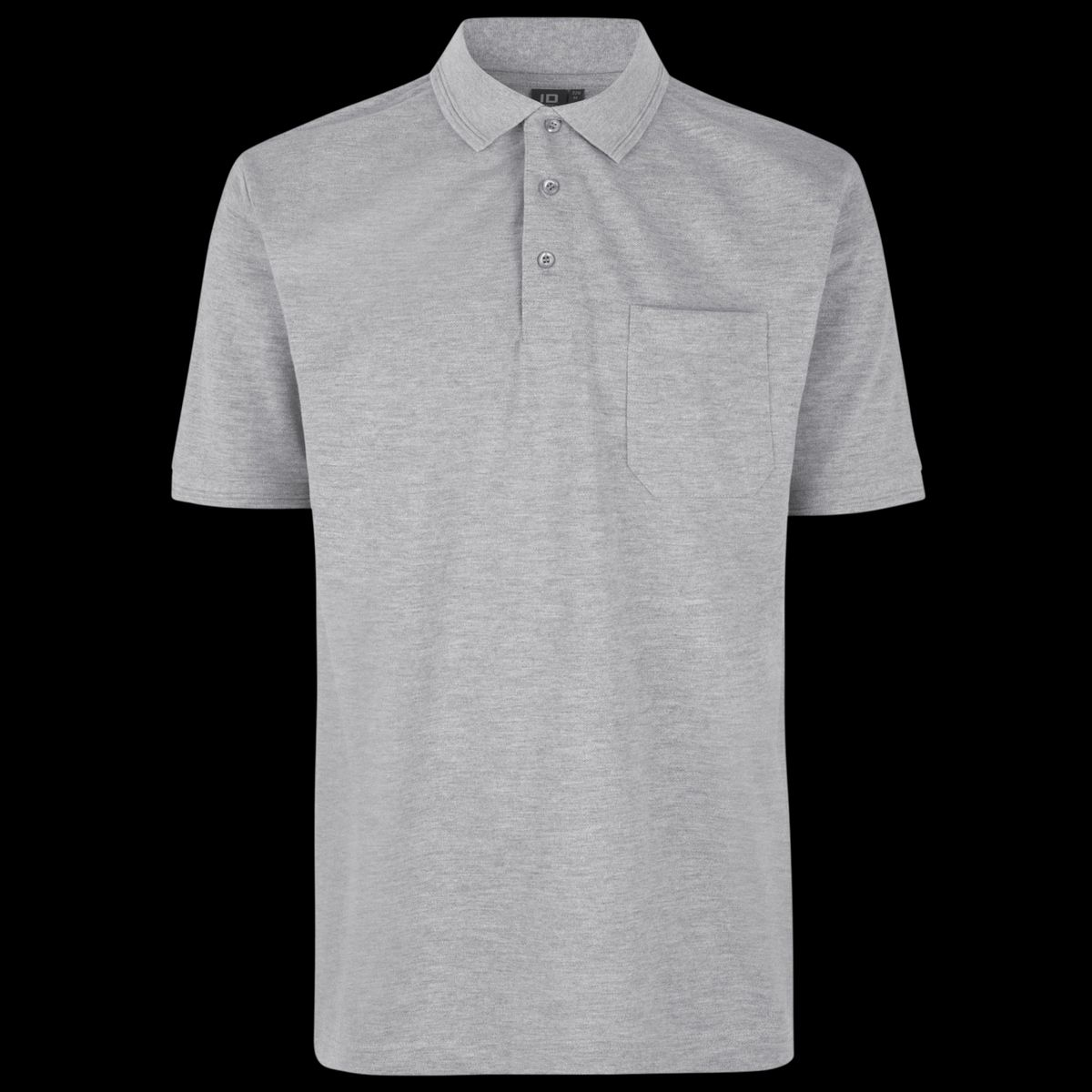 ID Pro Wear Herre Polo - Grey Melange - S