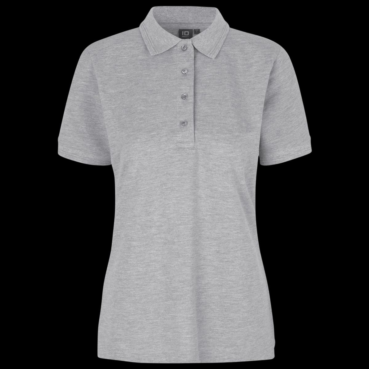 ID Pro Wear Dame Polo - Grey Melange - S