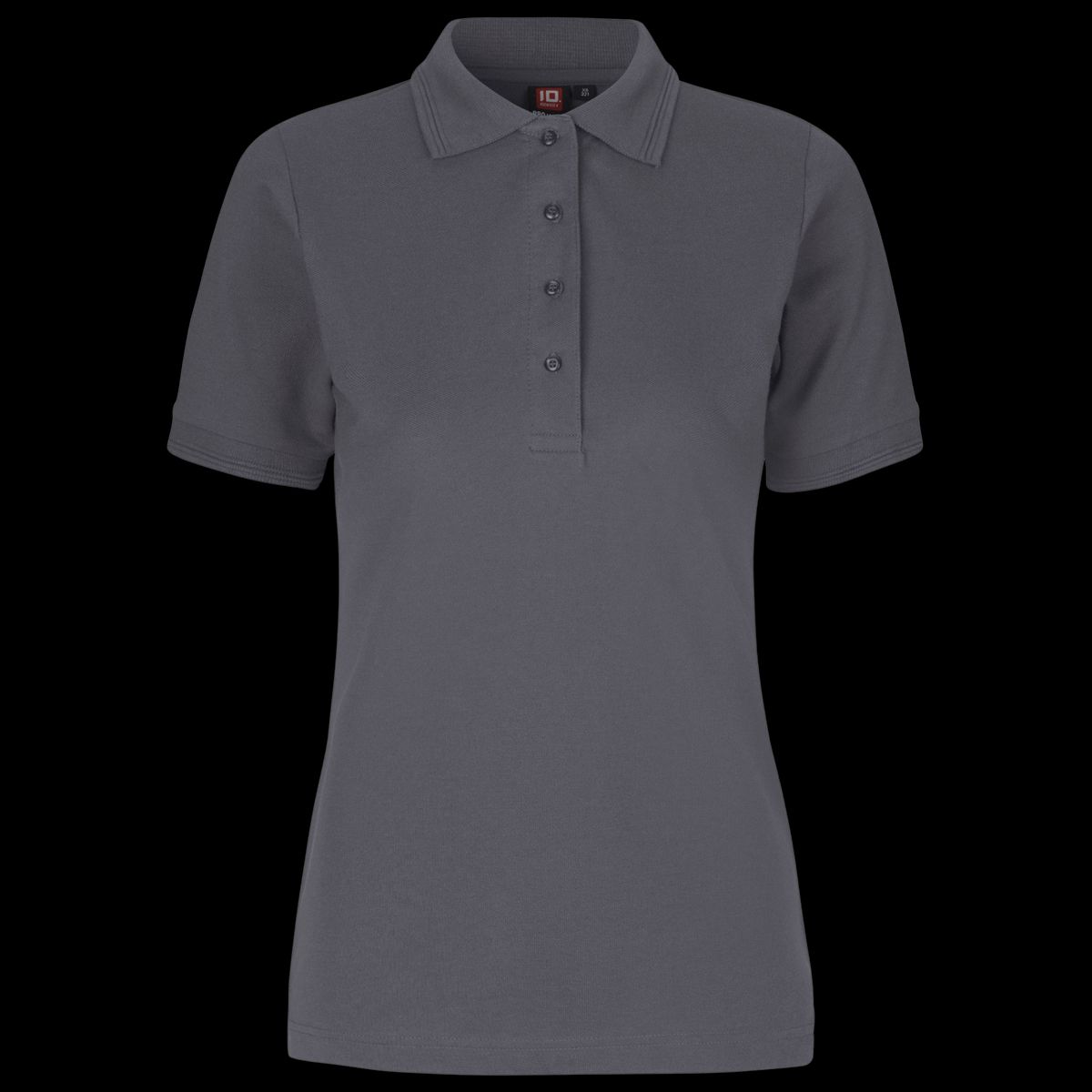 ID Pro Wear Dame Polo - Silver Grey - M