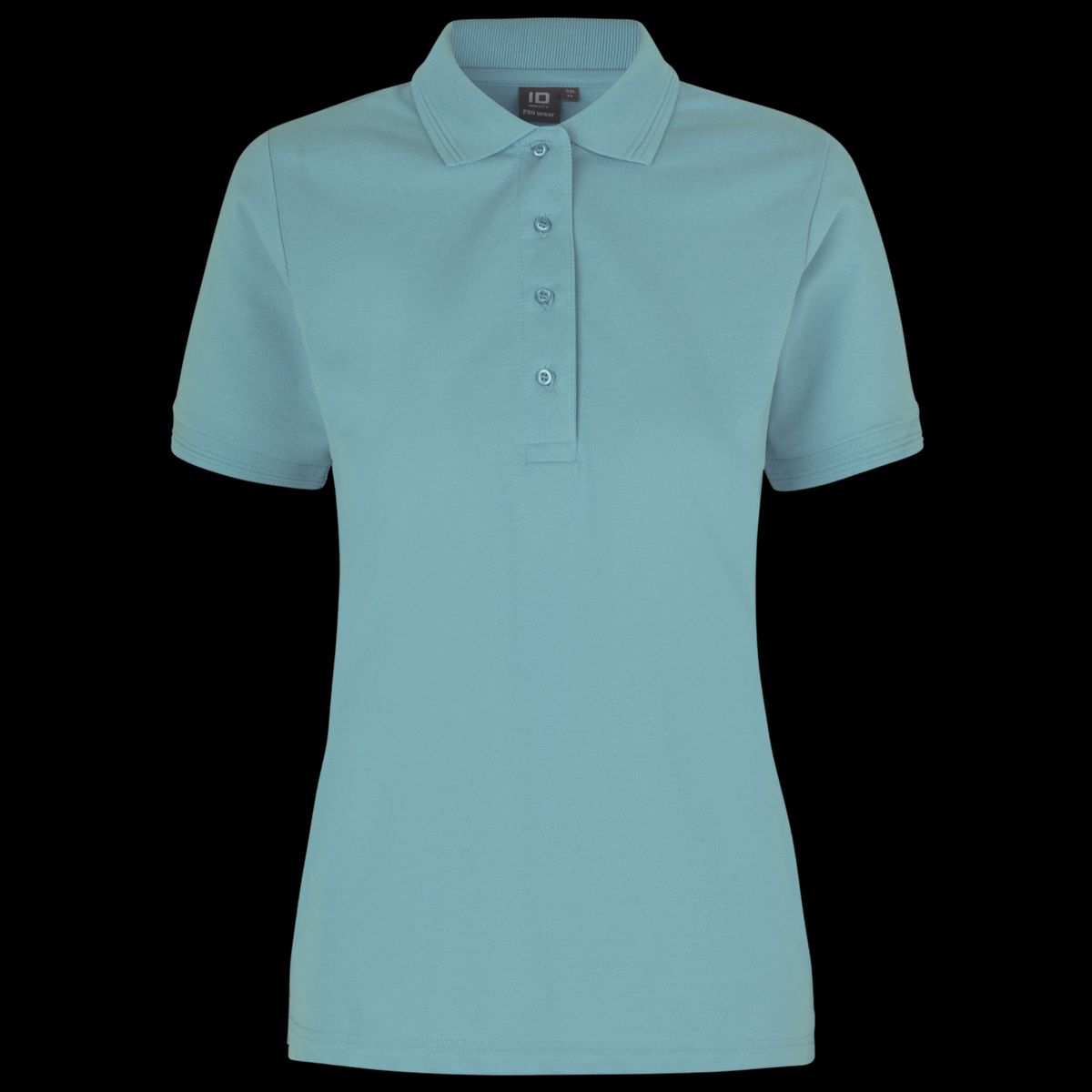 ID Pro Wear Dame Polo - Støvet Aqua - 4XL