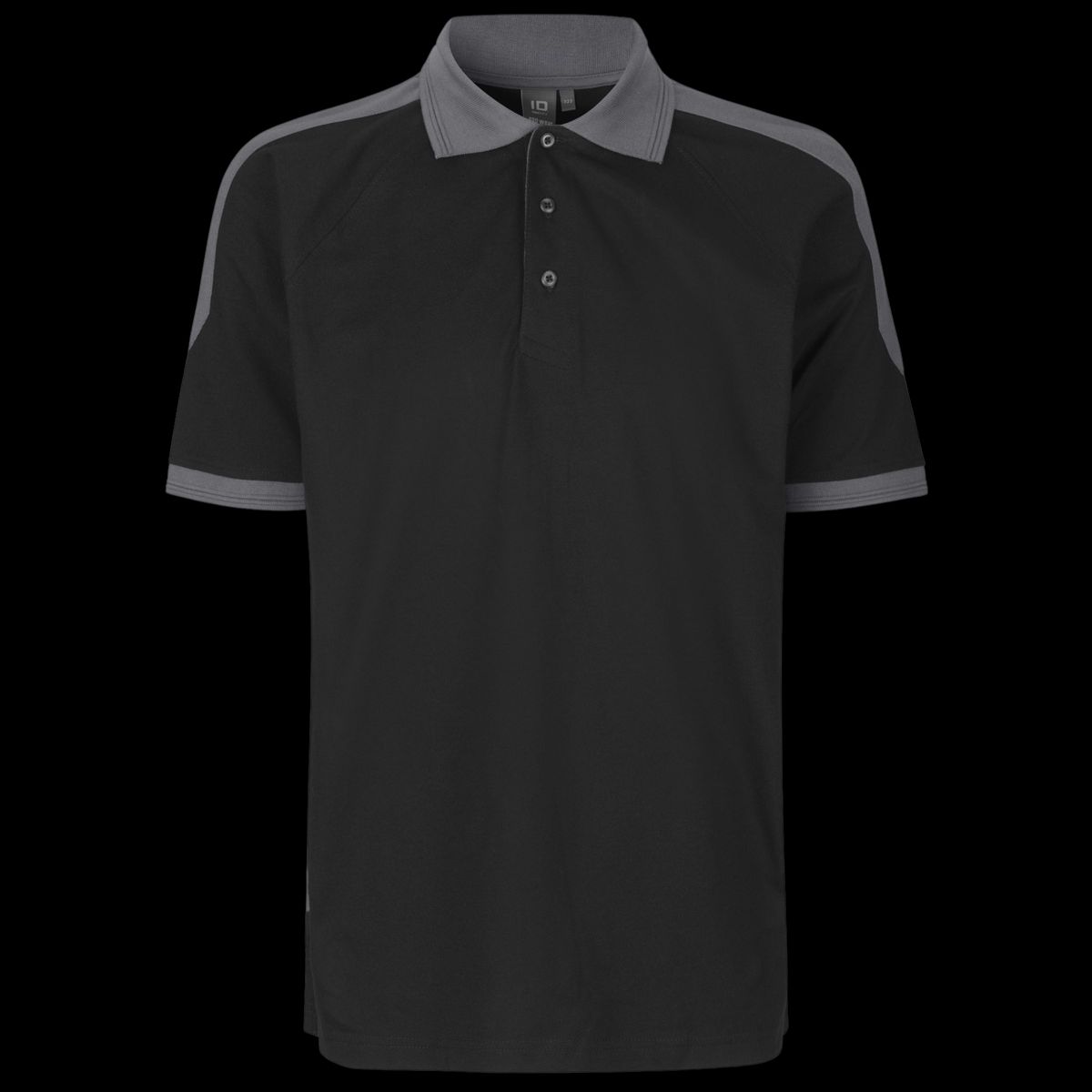 ID Pro Wear Herre Polo - Black - L